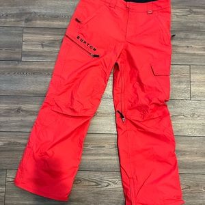 Burton women’s dry ride, snowboarding pants, size medium